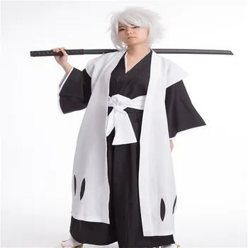 Anime BLEACH Toshiro Hitsugaya Toushirou Aizen Sosuke Kyoraku Prezinte Cosplay Costum Moartea Divisi 10 Căpitanul Muri Pa Kimono