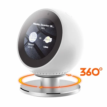 Rotație De 360 Fixare A Brățării De Suport Pentru Amazon Echo Loc De Suport De Bază Suport Reglabil Pe Bază De Metal Pentru Amazon Echo Loc