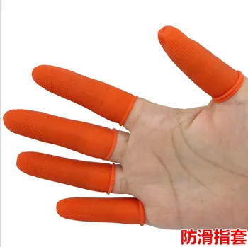 100BUC de Unică folosință din Latex de Cauciuc Degetul Pătuțuri Anti-static Degetelor Protector Manusi Pentru Bucatarie Accesorii Anti infectie Noi