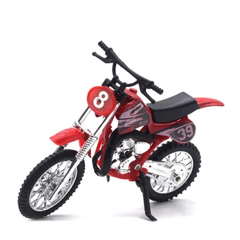 1:18 Motocicleta Model de Jucărie Aliaj de Plastic Vehicul Off-Road de Curse Simulare, Sport Motocicleta Modele Auto Jucarii Pentru Copii TY0514