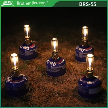 BRS în aer liber de Vis Lumânare Lampa Mini Agățat Lumânare, Lampă de Gaz Burer în aer liber Camping Gaz de Iluminat BRS-55