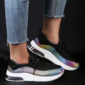 Rimocy 2020 Mix de Moda de Culoare Respirabil Platforma Adidasi Femei Plus Dimensiune Pantofi 43 pentru Femeie Fund Gros Pantofi Casual Femei