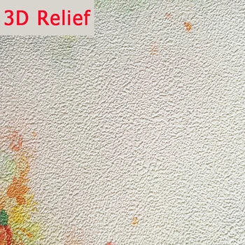 Foto personalizat Tapet de Lux Lumina Planta Flori 3D Relief Linii Murală TV Camera de zi Canapea Dormitor Decor Acasă Papel De Parede