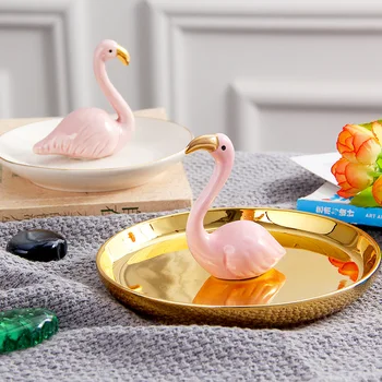 Creative Ceramică Artizanat Figurine Decor Iepure Bijuterii Placa de Acasă Decorare Accesorii Suveniruri cadou de Crăciun