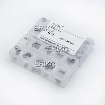 ERIKC 50pcs B70 Piezo Diesel Injector mașină de Spălat Dimensiune 1.62-1.80 mm Injecție de Combustibil Shim Kituri de Diferite Tipuri pentru Bosch Piezo-Injectie