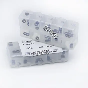 ERIKC 50pcs B70 Piezo Diesel Injector mașină de Spălat Dimensiune 1.62-1.80 mm Injecție de Combustibil Shim Kituri de Diferite Tipuri pentru Bosch Piezo-Injectie