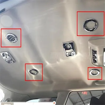 Auto styling 4buc/set Acoperiș din oțel inoxidabil de aerisire decor inel de evacuare garnitura caz pentru Dodge Journey Fiat Freemont 2012-2017