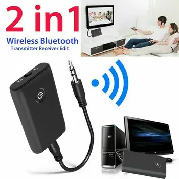 USB fără fir Transmițător și Receptor 2IN1 Bluetooth 5.0 Audio de 3,5 mm Jack Aux Adaptor Cu Audio Cablu de Alimentare Pentru TV Stereo PAD