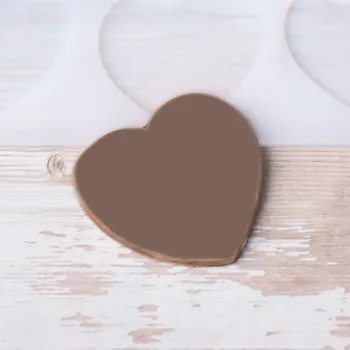Dragoste mare forma Non-stick Silicon Mucegai Ciocolata Gheață Forme de Tort Mucegai Bakeware Instrumente de Copt
