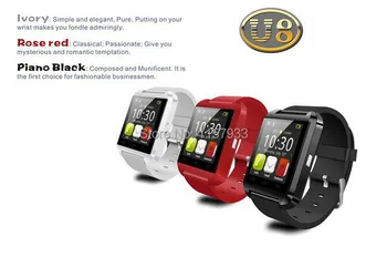 Mai ieftin Smartwatch Bluetooth Smart Watch U8 Ceas digital ceas sport pentru Android Samsung telefon Portabil Dispozitiv Electronic