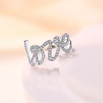 Îmi place să te căsătorești cu mine inel de moda pentru femei de brand original T % s925 argint pur inel naturale zircon design de bijuterii Transport gratuit