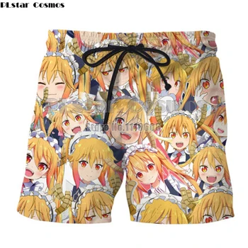 Anime Zero Ram Rem pantaloni Scurți de Bord Anime Costume de baie Uscare Rapidă Costume de baie Masculine Anime Plaja Boxer Trunchiuri pantaloni Scurți 3D Imprimate jogger