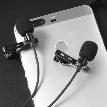 Mini Tip C Rever Lavaliera Clip-on Înregistrare Microfon Mic pentru Huawei P10/20/30 de Smartphone-uri Android USB Microfon