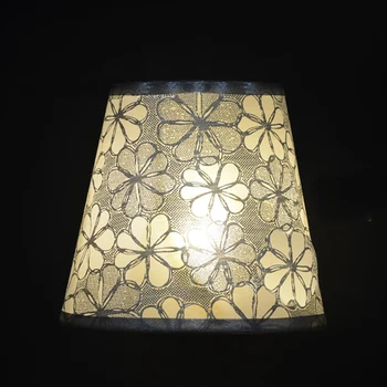 LAINGDERFUL Abajur din PVC de Culoare Multi Plat Autocolant Lampshell Nordic Simplitate Lampă Capac de Acoperire de Lumină pentru Candelabre de Cristal