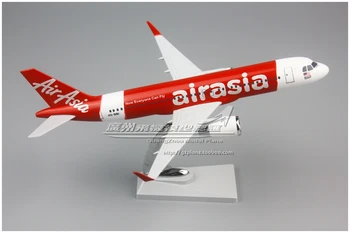 AirAsia Airbus A320 Aripa Rechin HS-BBI Plastic Simulare Ansamblul de Aeronave Model de 19cm pentru Adulți și Copii