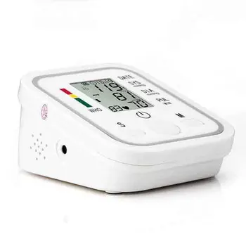 De Îngrijire a sănătății Automat Digital de Braț BP Metru Tensiunii Arteriale Monitor Rata de Bataie a Inimii Puls Tensiometru Tensiometru mașină
