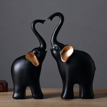Nordic. Creative Elefant Fengshui decor casă de Oraș truc Elan Girafa camera de zi accesorii Simplificate de animale ambarcațiuni