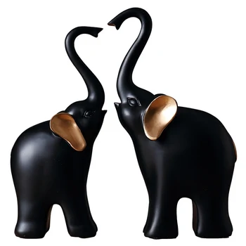 Nordic. Creative Elefant Fengshui decor casă de Oraș truc Elan Girafa camera de zi accesorii Simplificate de animale ambarcațiuni
