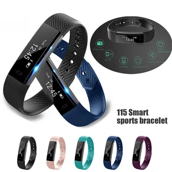 ID115 Inteligent Brățară Brățară de Fitness Impermeabil Ecran OLED Tactil de Instant Mesaj de Somn Tracker Timp Smartband Sport Bratara