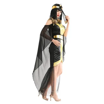 Femei Cleopatra Princess Costum Cosplay Adult Doamnelor Halloween Fantasia Egiptul Antic, Regina Cosplay Fancy Party Dress Up Tinuta