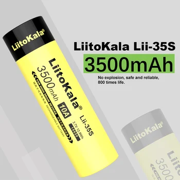 1-8PCS LiitoKala 2020 nou Lii-35S 18650 3.7 V 3500mAh baterie cu litiu pentru lanterna LED-uri