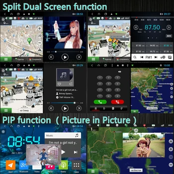 4+64Gb DSP 4G LTE 8 nuclee android 10 radio Auto dvd player pentru Toyota Land cruiser 200 multimedia de navigație GPS, autoradio stereo