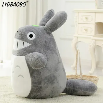 LYDBAOBO 1 BUC 60CM de Desene animate Celebre Totoro Jucării de Pluș Zâmbind Animale Papusa Bumbac Jucării de Pluș Moale Drăguț Canapea Pernă Cadou Pentru Copii