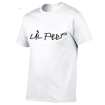 Lil Peep Print T-shirt 2020 Noua Moda de Vara Casual de Bumbac O-Gât cu mânecă Scurtă T-shirt de sex Masculin de Bumbac de înaltă calitate Hip-Hop Topuri