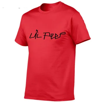 Lil Peep Print T-shirt 2020 Noua Moda de Vara Casual de Bumbac O-Gât cu mânecă Scurtă T-shirt de sex Masculin de Bumbac de înaltă calitate Hip-Hop Topuri