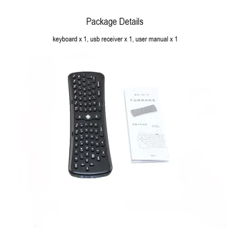 T6 Tastatura Mini Air Fly Mouse-ul Smart TV de la Distanță de Control 2.4 G Wireless Keyboard pentru Android TV Box