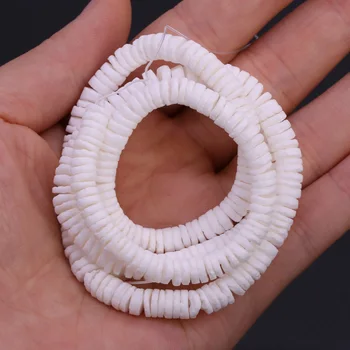Naturale Shell Margele Trendy Scoici Incuietoare Foaie de Forma Vrac Izolare Margele pentru Bijuterii DIY Farmecul Brățară Colier 38cm