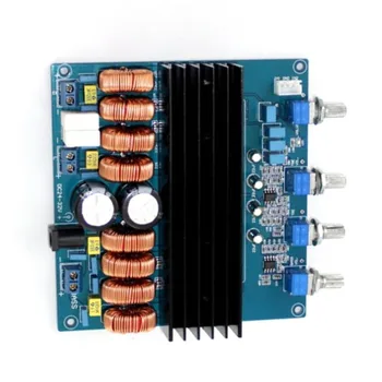 TDA7498 Modul Amplificator 2.1 Canale 200W+100W+100W 4ohm Clasa D Amplificator de Bord + Ton Ajustat PCB Bord