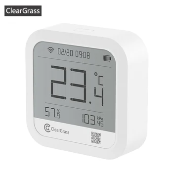 Youpin Cleargrass Stație Meteo Prognoza Temperatura Humidit presiune atmosferică Senzor Digital Ceas Inteligent Wifi APP de Control