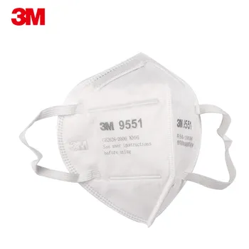 N95 Masca 3M 9551 9552 KN95 Reutilizabile Masti de Respirat PM2.5 Filtru de Bandă de Siguranță Respira cu Gura Masca Original 3M În Stoc