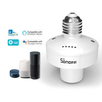 3PCS Sonoff Slampher R2 433MHz RF Inteligent WiFi Suport de Lumină E27 dulie Bec Comutator Wifi Smart Home pentru Alexa de Start Google