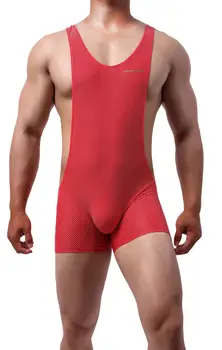 Sexy Body Bărbați Maiouri Pantaloni Scurți, Tricou Sport Fitness Wrestling Singlet Teddies Salopeta Suspensor Gay Lenjerie Cureaua