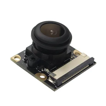 S ROBOT Raspberry Pi aparat de Fotografiat Viziune de Noapte 130° Fisheye Camera de 5MP Webcam + 2 Infraroșu IR LED + Acril Suport RPI127