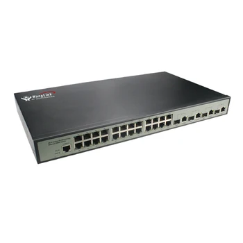 24port switch ethernet cu 4 porturi SFP Gigabit 24 Porturi RJ45 10/100/1000M comutator de rețea 1ps