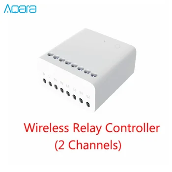Aqara Eigenstone Două-mod de modulul de comandă Releu Wireless Controller cu 2 canale de Lucru Pentru Mijia Mi APP acasă Homekit