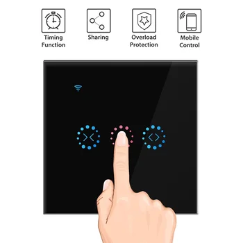 Tuya de Viață Inteligentă WiFi Cortina Întrerupător pentru jaluzele electrice, Start Google si Alexa Echo Control Vocal