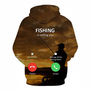 3D Tropicale Pește Amuzant Hanorace Pentru Fishinger Pescar Bărbați Femei Maneca Lunga Hoody Jachete cu Glugă Streetwear Hip Hop Jachete