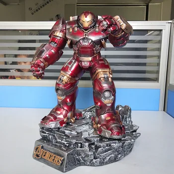 Rășină Marvel Avengers Hulkbuster Luptă Ver. Statuia Super-Erou din PVC Figura de Acțiune Jucarii Model 32cm