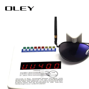 OLEY Brand Clasic Pilot Polarizat ochelari de Soare Moda Retro Oameni de Afaceri Ochelari Plaja Protectie UV Unisex Ochelari de Y1209