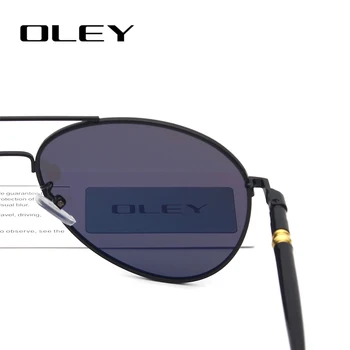 OLEY Brand Clasic Pilot Polarizat ochelari de Soare Moda Retro Oameni de Afaceri Ochelari Plaja Protectie UV Unisex Ochelari de Y1209