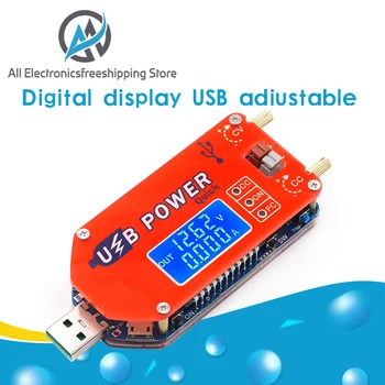 DP3A display Digital USB reglabil modulul de alimentare DC 1-30V 15W QC 2.0 3.0 FCP încărcare Rapidă laborator de alimentare regulador