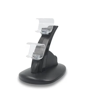 USB Stand de Încărcare Stație de Leagăn Controler Încărcător Dock LED Dual Pentru Sony Playstation 4 PS4 / PS4 Pro /PS4 Slim