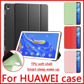 Pentru Huawei MatePad Pro 10.8 Tableta din Piele PU de Acoperire Pentru Mediapad M6 8.4 10.8 inch 2019 Caz pentru Onoare V6 10.4 