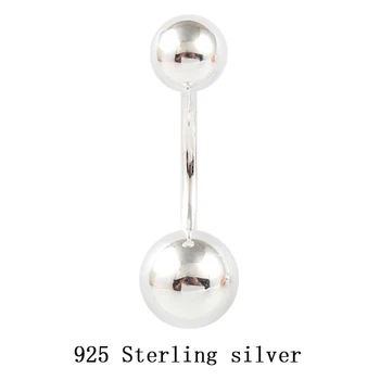 Fierbinte argint 925 bijuterii S925 inel de buric piercing bijuterii transport Gratuit Vanzare 1 buc