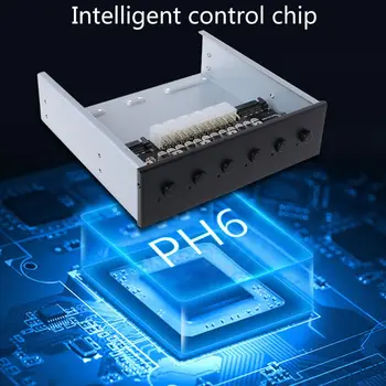 Inteligent 4/6 Controlerul de Hard Disk Sistem de Management Hub HDD SSD Comutatorul de Alimentare