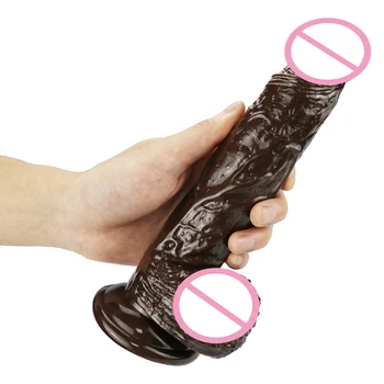 8 Culori PVC Realist Penis Super Mari Dildo cu ventuza Jucarii Sexuale pentru Femei Produse pentru Sex de sex Feminin Masturbari Penis Pula